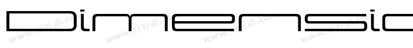 DimensionsW03 500R R字体转换